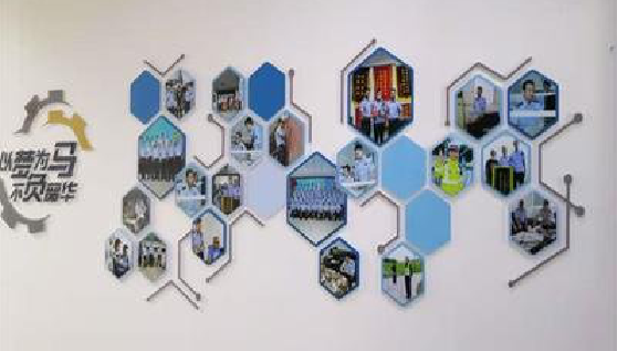 渭南文化墙最常见的做法。