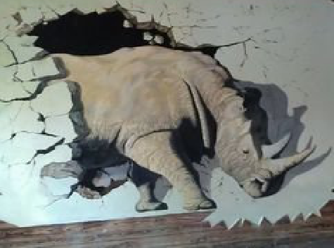 渭南在墙绘中，如何绘制3D效果？