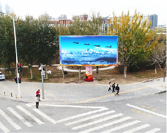 渭南户外大屏广告投放要点。